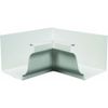 AMERIMAX HOME PRODUCTS 19201 4-Inch Galvanized Inside Mitre, White