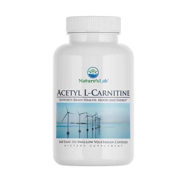 Nature's Lab Acetyl L-Carnitine 2,000mg - 160 Capsules