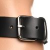 Strict Leather Female Butt Plug and Dildo Harness