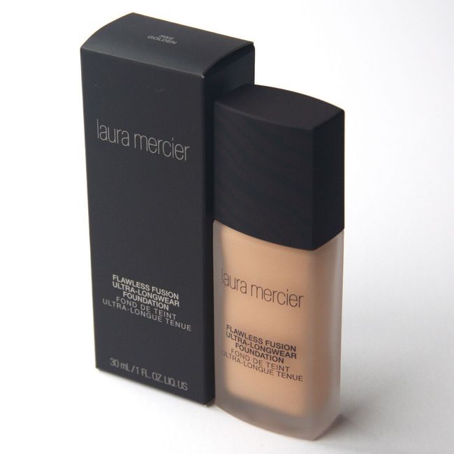 LAURA MERCIER Flawless Fusion Ultra-Longwear Foundation 3W2 GOLDEN 30 mL / 1 OZ.