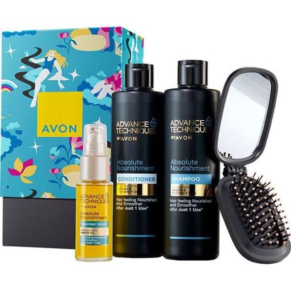 AVON Advance Techniques Moroccan Argan Oil Hair Care Gift Set