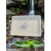 Throat Chakra Soap Bar With Celestite Crystal Mint And Tea Tree Scented