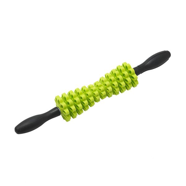 Tokyu Sports Oasis Foam Roller, Loosening Roller, Interchangeable (6 Roller Plates), Multi, Full Body Massage Goods, Pressure Point Press, Green