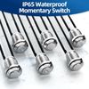 12V Momentary Push Button Switch 12Mm Small Metal Waterproof Pushbutton Switch S