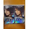 2 Boxes L'Oreal Feria M26 Violet Eclipse Hair Color, Midnight Bold R2P2