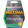 Maxima Fishing Line MMG15 Mini Pack, Ultragreen, 15-Pound/110-Yard