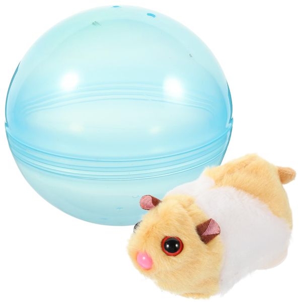 Happyyami Rolling Ball for Automatic Cat Toys Hamster Baseball Toys Cat Teething Cat Toy Balls Electronic Cat Toy Pet Interactive Toy Electronic Component Cat Playing Child Dog Bite