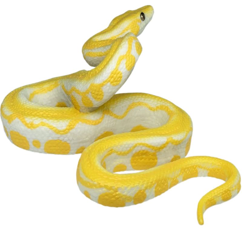 Higherbros Realistic Fake Snake Toy Rubber Gag Toys- Python Snake ...