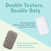 myHomeBody Dual-Texture Shower Sponge Exfoliating Sponge | Bath Sponge for Women | Body Scrubber Body Exfoliator | Body Sponge, Loofah Sponge for Men | Exfoliating Sponge, 1pc