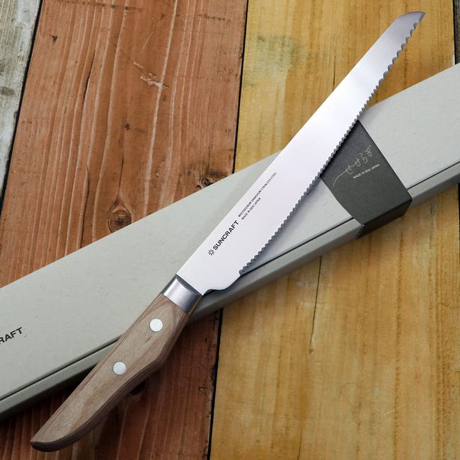 Suncraft MS-001 Seseragi Bread Knife