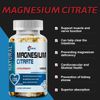 Magnesium Citrate 1000mg Per Serving - Bone & Muscle Health Highest Potency