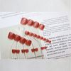 Toe Claws, 24 Nails, 12 Different Sizes, For Feet, Fake Nails, Adults, Women, Baby Pink, Simple Nail