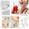 TOAOB 30pcs 925 Silver Earring Backs Secure Earring Safety Backs Ear Lockings Replacements for Studs Locking