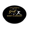 Softball Fast Pitch PopSockets mit austauschbarem PopGrip