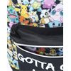 Vanilla Underground Pokemon Gamer School Backpack | Adjustable Straps | Unisex Design | Dynamic Pokémon-Themed | Multiple Pockets