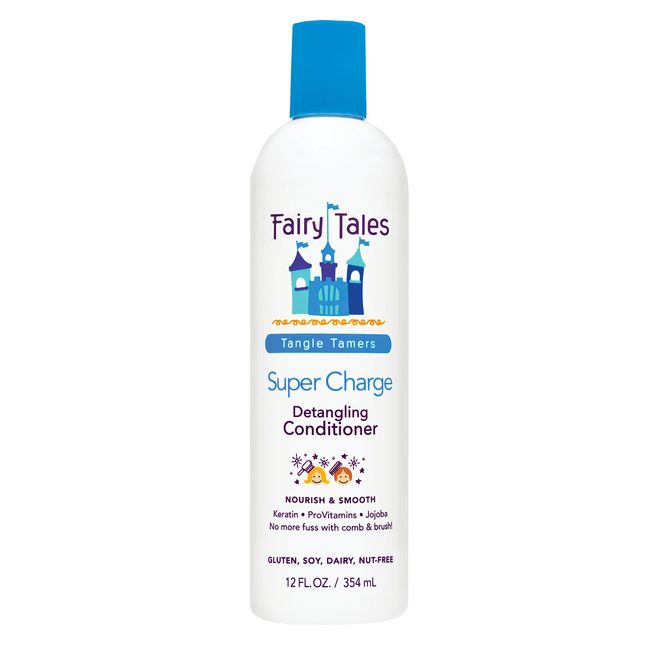 Fairy Tales Tangle Tamer Detangling Conditioner for Kids - Ultra Moisturizing and Anti Frizz Protection - Paraben Free, Sulfate Free - 12 Oz