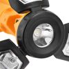 Rechargeable Work Light, Work Light Magnet Hook Multifunctional LED Outdoor Red Warning Light Rechargeable Foldable, Basic Handheld Flashlights