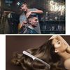 Itisyou Hair Comb Stainless Steel Comb Comb Comb Men's Metal Beauty Hair Comb Haircut Salon