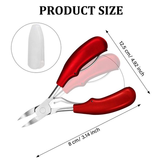 Long Handle Toenail ScISSors for Seniors Humanized Design