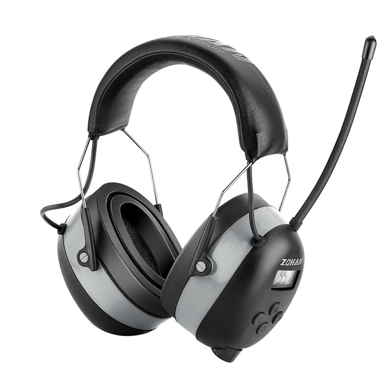 ZOHAN EM042 AM/FM Radio Headphone with Gel Pads,Ear Protection Noise ...