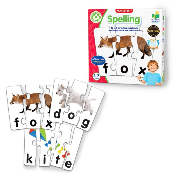 The Learning Journey Match It! Spelling