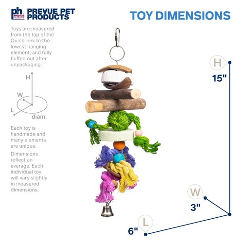 Prevue Hendryx 60062478: Bodacious Bites Mineral Bird Toy