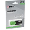 Emtec Click Easy B110 USB-Stick (3.2), 64 GB, Grün