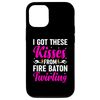 iPhone 14 Fire Baton Lover Majorette Twirler Fire Baton Twirling Case