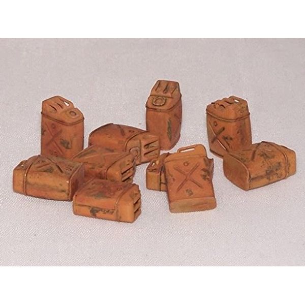 * Plusmodel 1:35 - Burnt-Out cans - US WWII