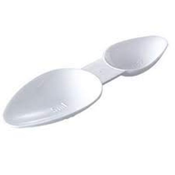 Medicine Spoon double ended x 2.5ml/5ml (x25)