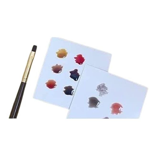 Nail Paper, Palette Type, Disposable, Gel Nails, Paint, Water Resistant Paper, Pack of 50