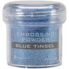 Ranger Blue Tinsel-Embossing Powder, Acrylic Multicolour, 4.44x4.44x4.44 cm