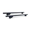 BRIGHTLINES 53" All Black Universal Crossbars Compatible with Raised Side Rails