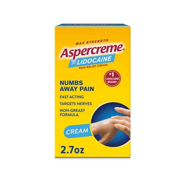 Aspercreme With Lidocaine Maximum Strength Pain Relief Cream, 2.7 oz.