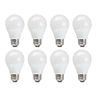 TCP 60 W Equivalent, Value LED A19 Light Bulbs, Non-Dimmable, Soft White (8 Pack)