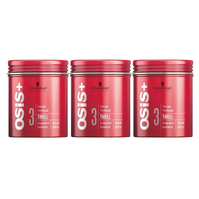 Schwarzkopf OSIS+ Thrill Fibre Gum 3 x 100ml