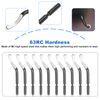 Deburring Blades Only, 20pcs BS1010 Deburring Blades, Deburring Tool Replacement Blades for Scraping PVC Plastic Iron
