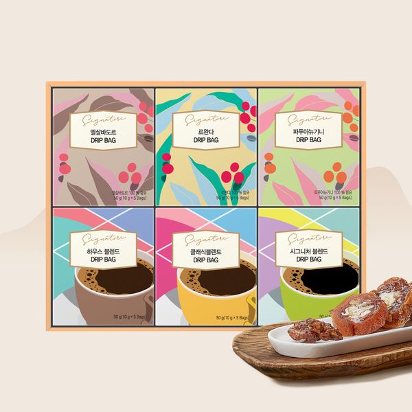 [Lotte] Cantata Signature Drip Coffee 6-pack Gift Set