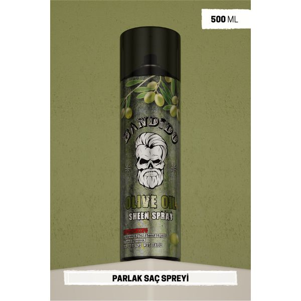 Sheen Spray Olive Oil / Zeytinyağlı Canlı Ve Parlak Yapan Saç Bakim Spreyi 500 ml