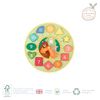 Orange Tree Toys TYORA13142 Forest Animal Sorting Clock Ages 2 and Up