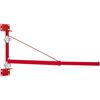 Electric Hoist Support Arm Swinging Holder Scaffold Pole 1320 lbs Max Load