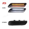 Dynamic LED Right &Left Hood Bezel Light Driving Lamp For Dodge Ram 1500 Classic