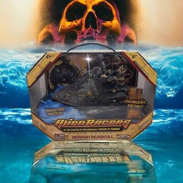 Alien Racers Skrash Seaskull R/C Radio Control Toy Boat Brand NEW