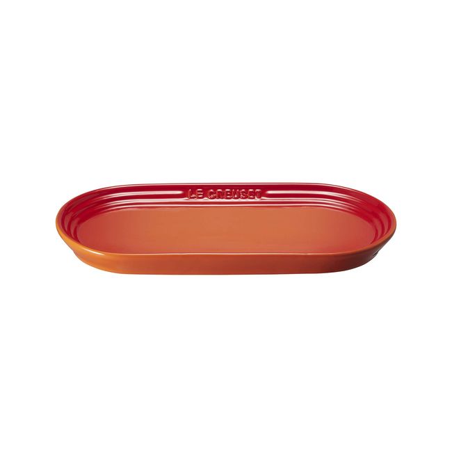 Le Creuset 25cm Oblong Plate Flame - 4C Box