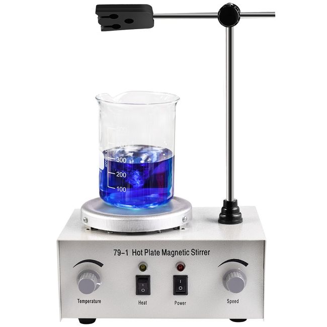 Magnetic Stirrer with 7 Heated Plate - UL Listed