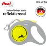 flexi Neon Retractable Dog Lead - 5 m (Large)