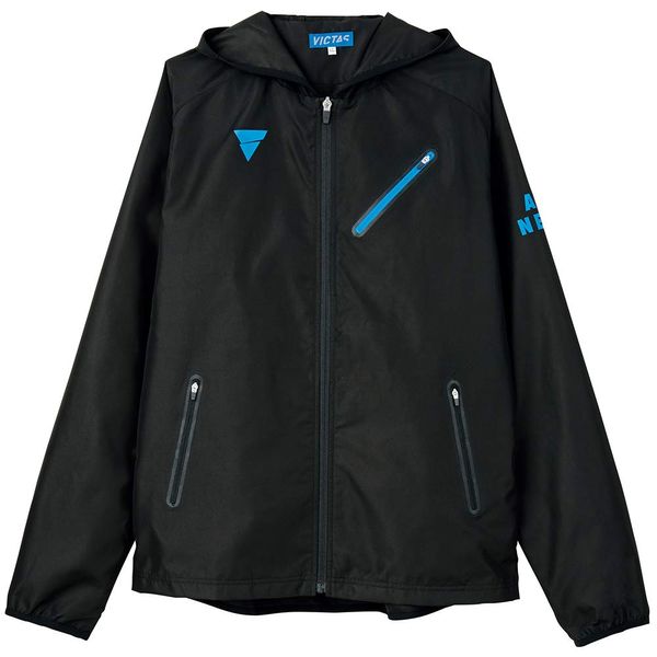 VICTAS V-BJ922 Unisex Table Tennis Hooded Windbreaker Jacket 033165