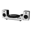 Gemini TT-900 Black White Bluetooth Stereo Vinyl Record Turntable System