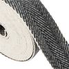 16 Mt Roll Black & White Webbing Upholstery Supplies