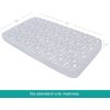 Crib Sheets Soft Microfiber Crib Fitted Sheets for Baby Gift 52"×28"×8" 4 Pack